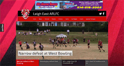Desktop Screenshot of leigheast.org.uk